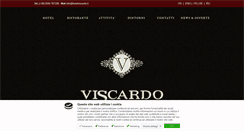 Desktop Screenshot of hotelviscardo.it